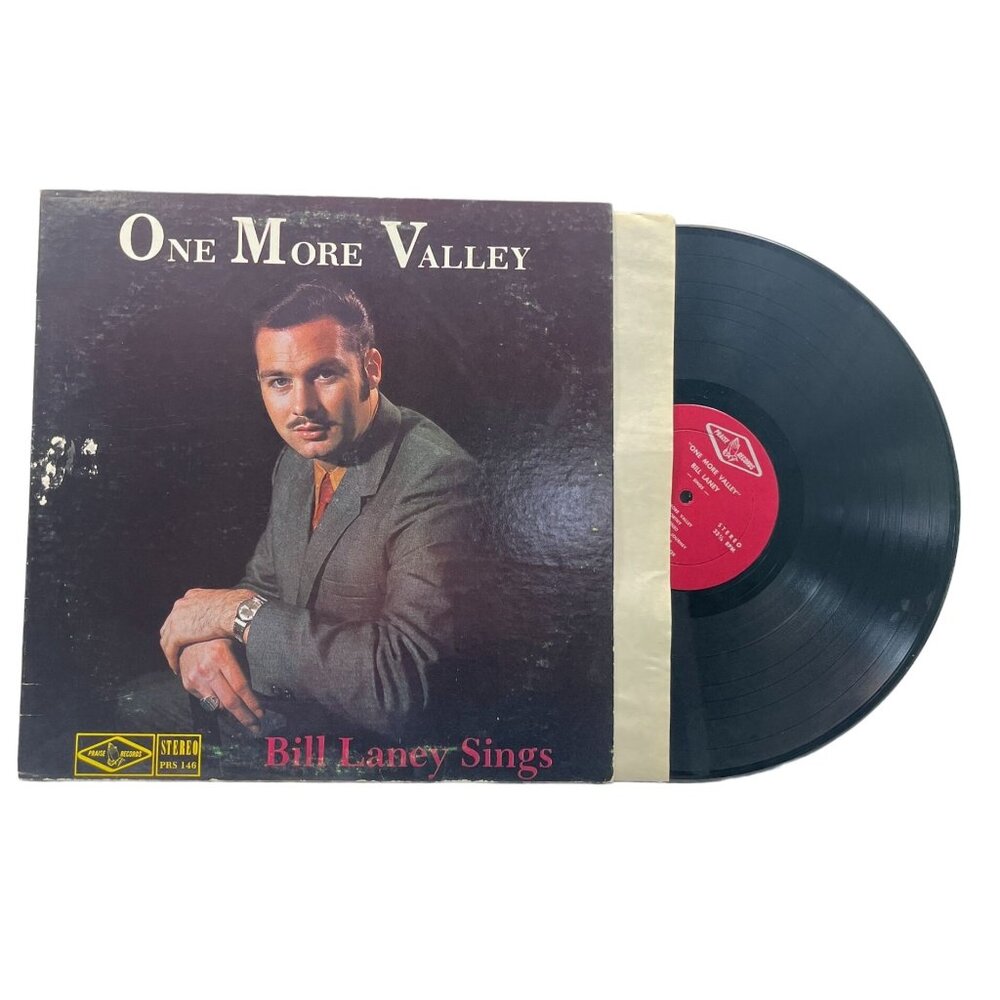 Bill Laney Sings One More Valley Vinyl LP Christian Gospel Praise Records 146